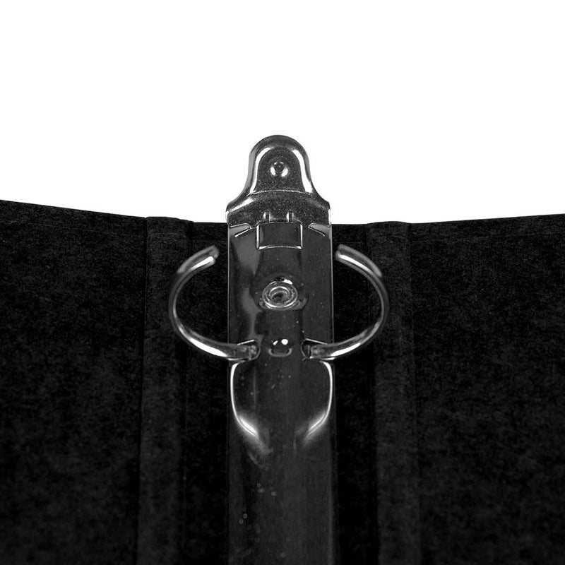JAM PAPER Kraft 1 inch Binder - Black Recycled Kraft 3 Ring Binder - Sold Individually - Image 3